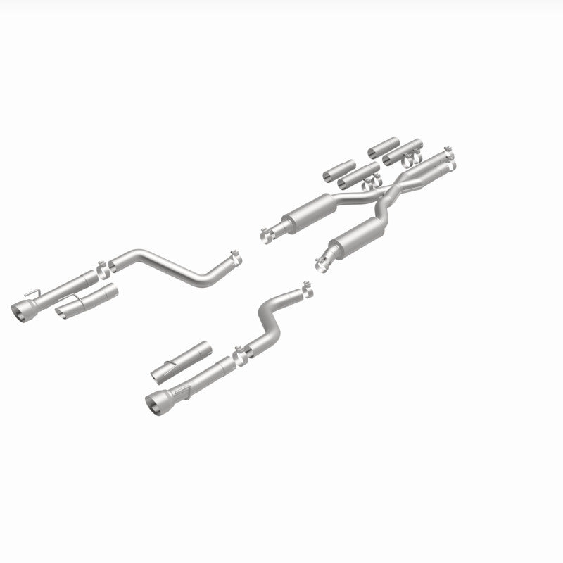 MagnaFlow Cat-Back Exhaust System 409 SS Polished 3in Quad Tips - 2017+ Dodge Charger