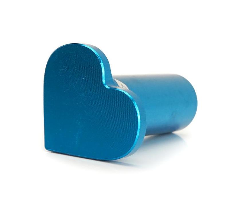 NRG Heart Shape Drift Button for Toyota 86 Subaru WRX STI Mazda – Blue - OneFastShop
