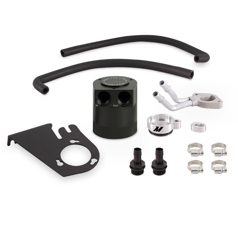 Mishimoto Baffled Oil Catch Can Kit for Ford 6.7L Powerstroke (11-16)