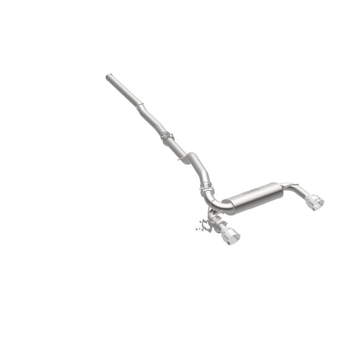 Magnaflow Cat-Back Exhaust System 3in SS Dual Outlet 4.5in Polished Tips for 2016-2018 Ford Focus RS - OneFastShop