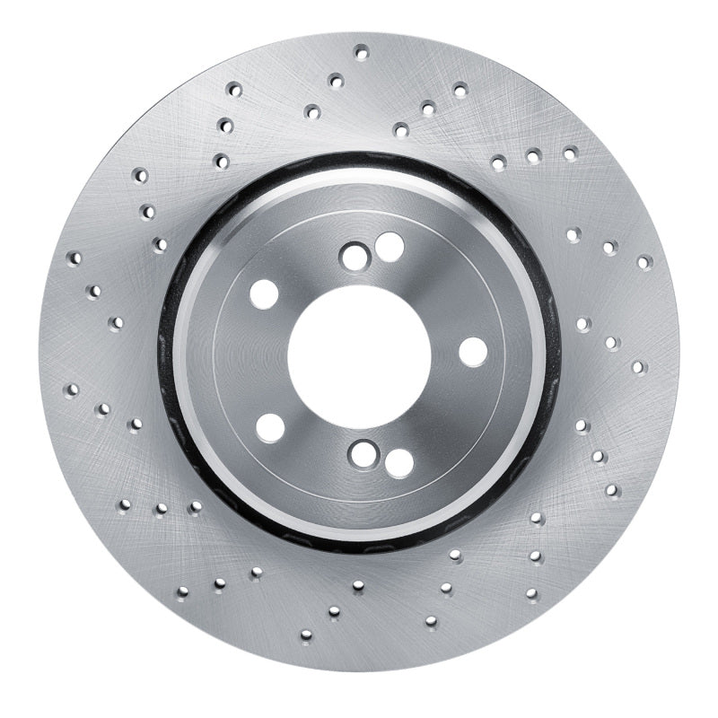 DFC Rear Left Drilled Brake Rotor - BMW 1 Series M / M3 (E9x) 2008-2013