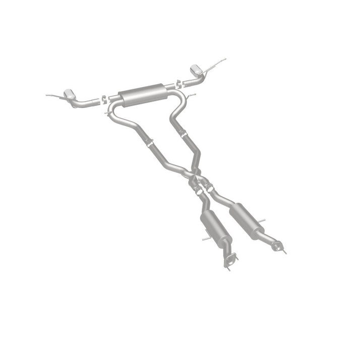 Magnaflow Cat-Back SS 2.5in Dual Split Rear 4in Black Tip 11-16 Jeep Grand Cherokee 5.7L V8/3.6L V6 - OneFastShop