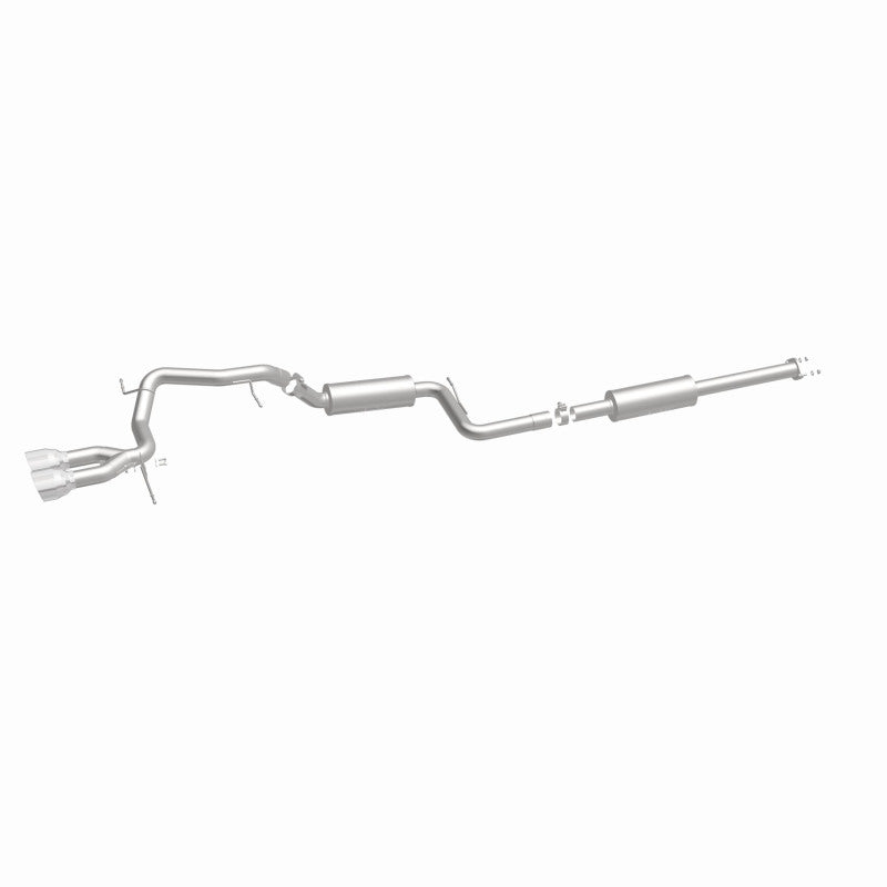 Magnaflow Cat Back Performance Exhaust for 13-18 Ford Focus 2.0L ST Dual Center Rear Exit Stainless - OneFastShop
