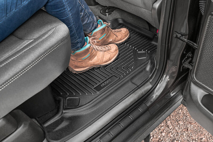 Husky Liners 2014 Toyota Tundra Crew Cab / Ext Cab X-Act Contour Black 2nd Seat Floor Liner