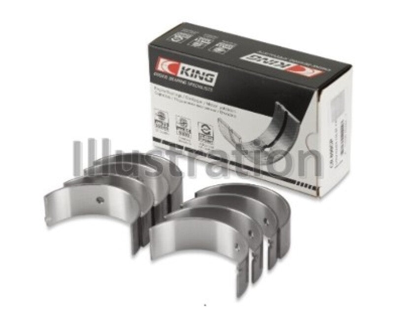 King Engine Bearings Rod Bearing Set - Size STD for Acura D16A1 - OneFastShop