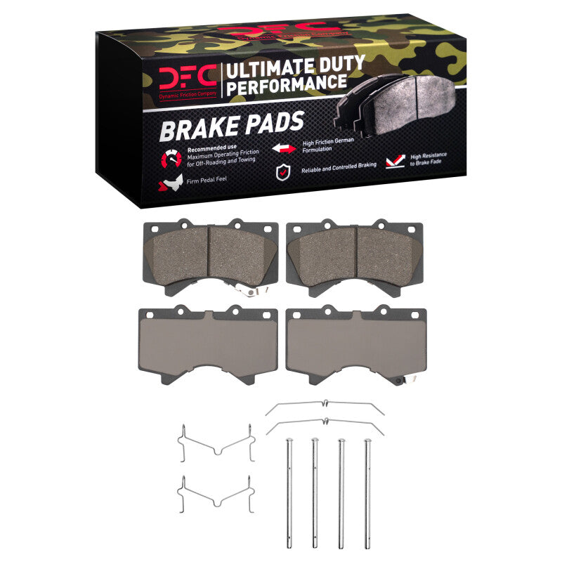 DFC 07-22 Lexus LX570 Front Ultimate Duty Brake Pads and Hardware Kit