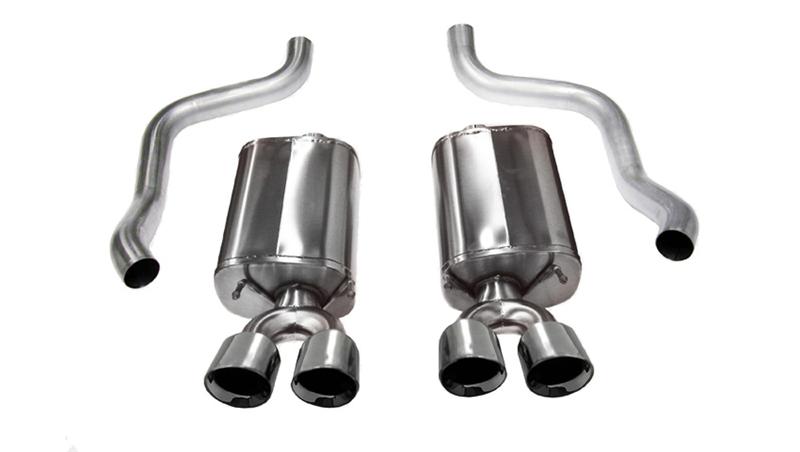 Corsa Xtreme Axle-Back Exhaust - Chevrolet Corvette 1997-2004 - Polished (14961)