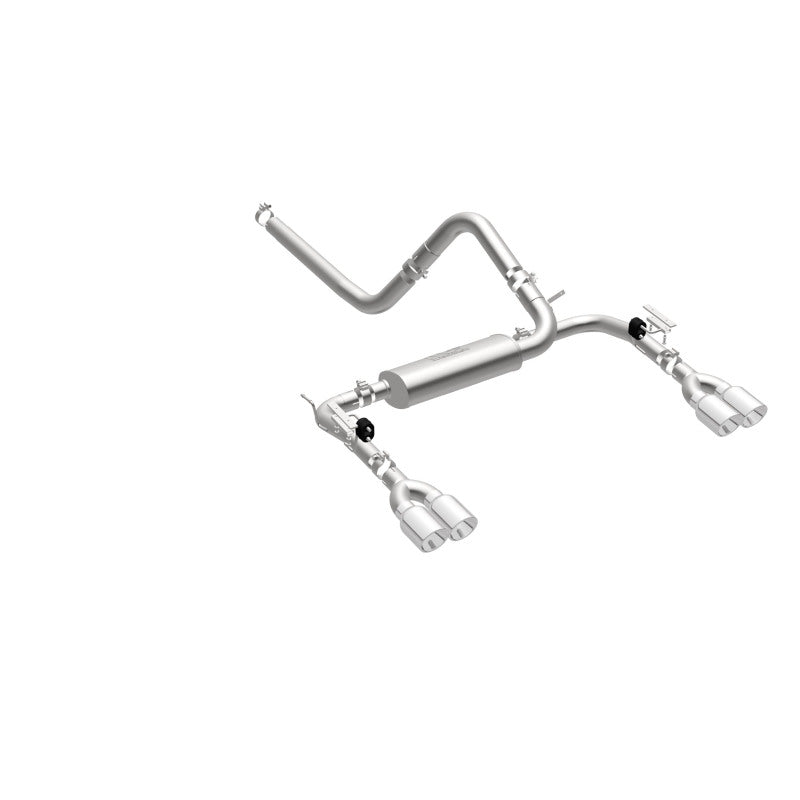 MagnaFlow Street Series Cat-Back Exhaust System with Quad Tips for 98-02 GM F-Body - OneFastShop