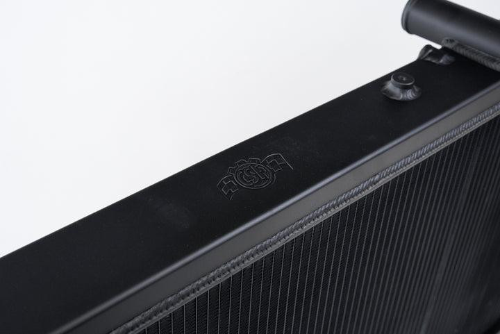 CSF High-Performance All-Aluminum Radiator Black Finish for 93-98 Toyota MK4 Supra Base and Twin Turbo Models