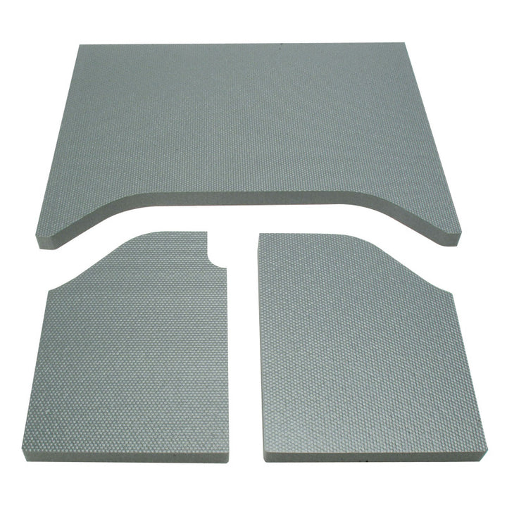 DEI Headliner Boom Mat 2007-2010 Jeep Wrangler JK 2-Door Gray 3 Piece