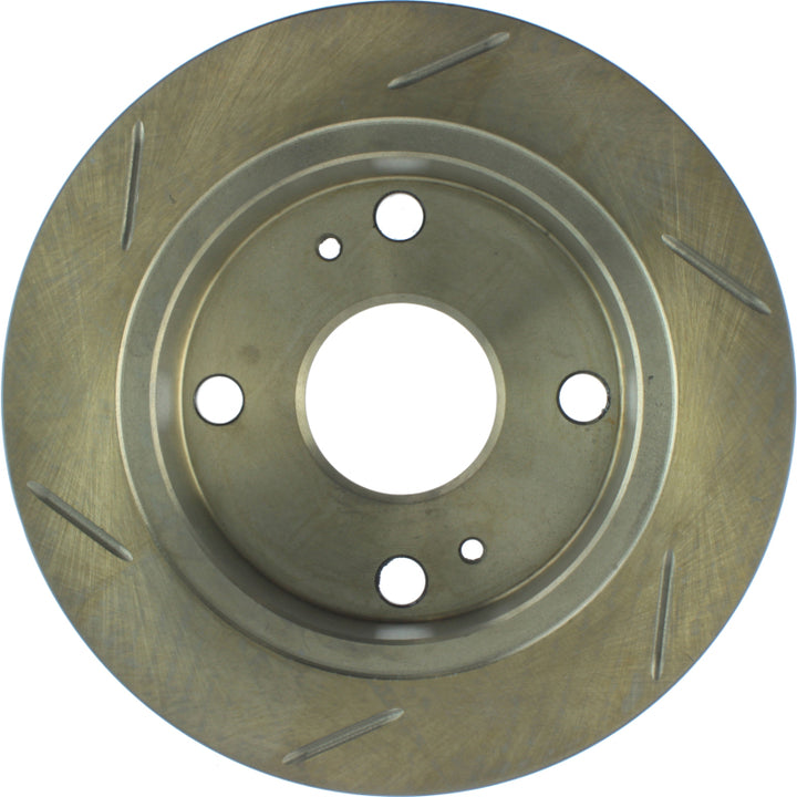 StopTech Slotted Sport Brake Rotor for 1985-1987 Toyota Corolla - OneFastShop
