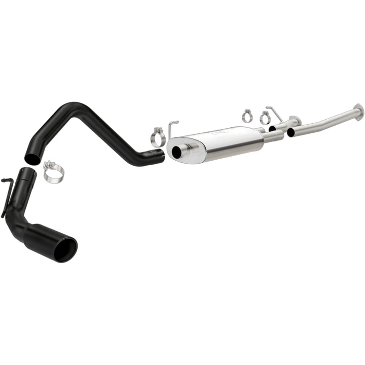 Magnaflow Cat-Back Exhaust Street Series 3in SS Black Tips Single Side Exit Toyota Tundra 14-16 V8 4.6/5.7L - OneFastShop