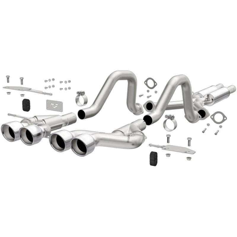 Magnaflow Competition Series Cat-Back Performance Exhaust - Chevrolet Corvette V8 5.7L (00-04) - OneFastShop