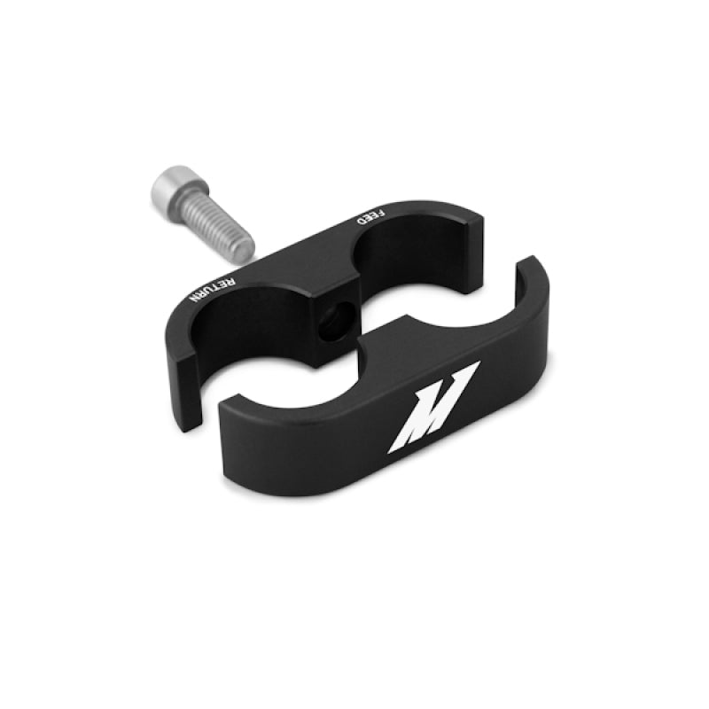 Mishimoto Oil Line Stay -10AN Black Aluminum