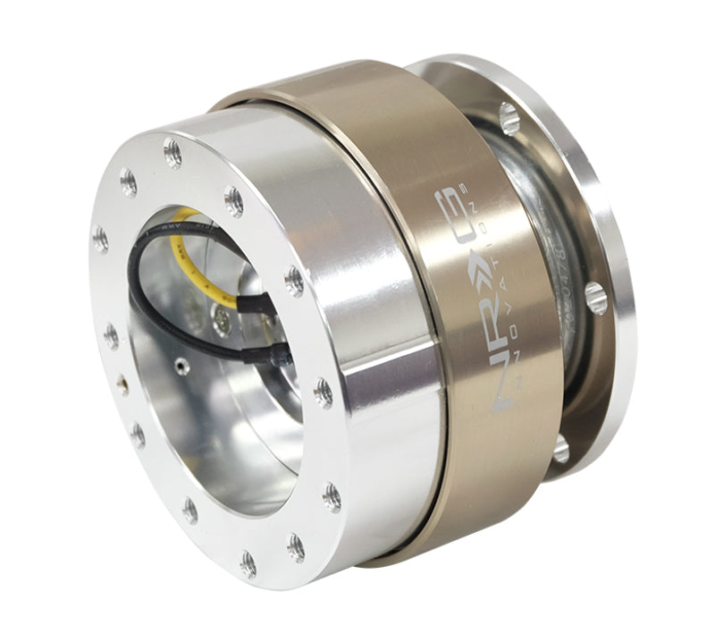 Nrg Quick Release Gen 1.5 - Silver Body with Titanium Chrome Ring - OneFastShop