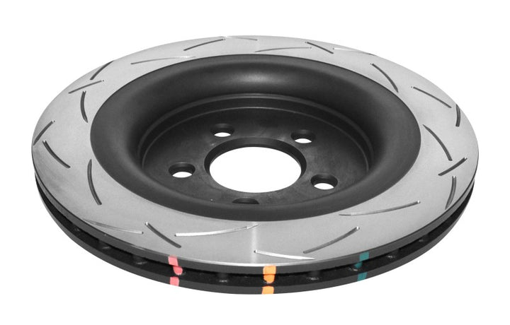 DBA Rear Slotted 4000 Series Rotor High Carbon Heat Treated Iron For 2015 Ford Mustang EcoBoost GT Without Brembo Calipers - OneFastShop