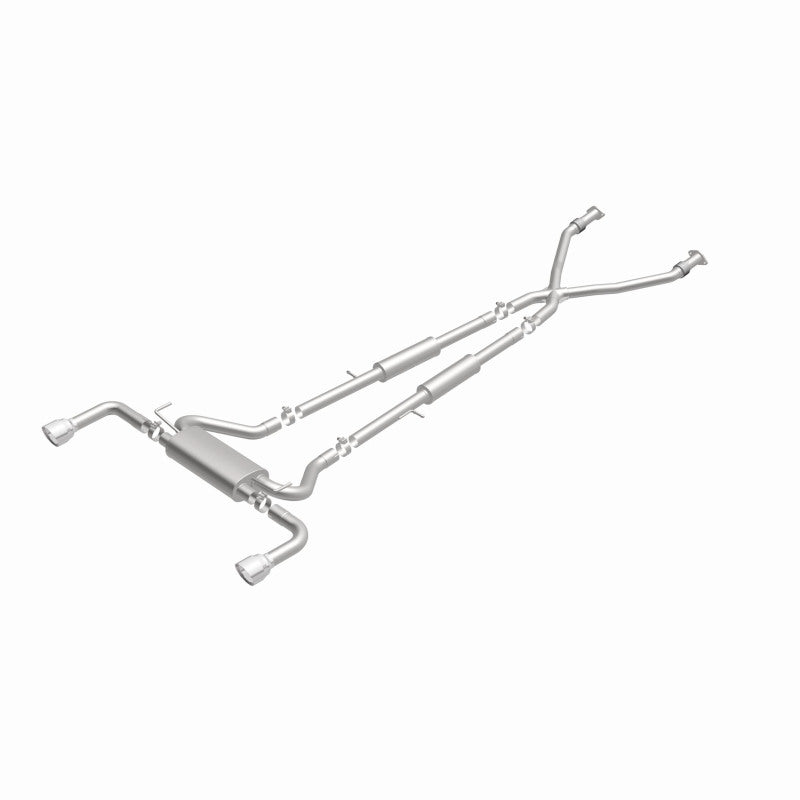 Magnaflow Cat-Back Exhaust with Polished Tips for 14-24 Infiniti Q50 V6 3.7L Dual Split Rear Exit - OneFastShop