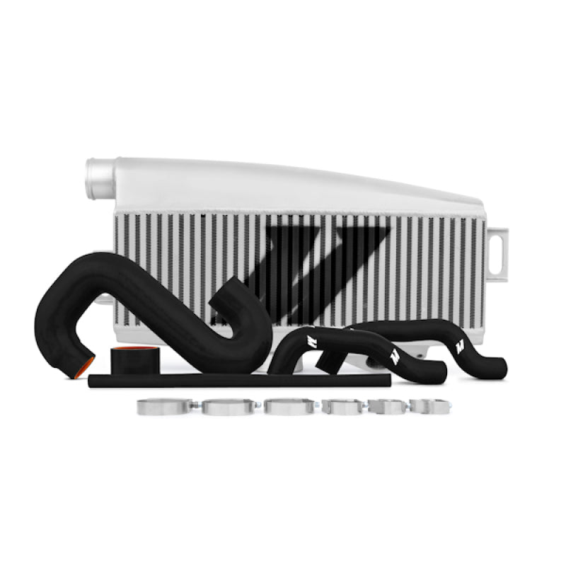 Mishimoto Top-Mount Intercooler Kit - Silver/Black Hoses - Subaru 02-07 WRX/04-07 STi