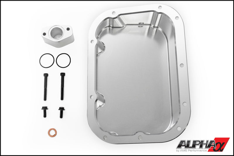 AMS Performance Alpha CNC Billet VR38 Oil Pan for Nissan GT-R CBA/DBA - OneFastShop