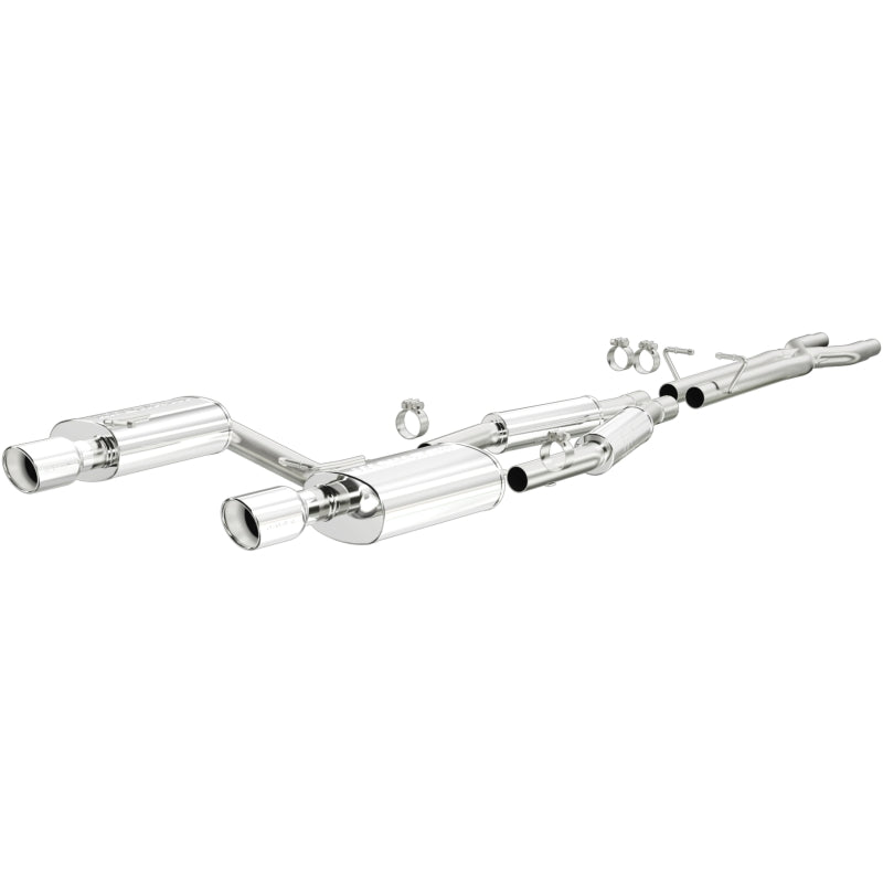 Magnaflow Cat-Back Exhaust System for 05-07 Audi A4 Quattro V6 3.2L Dual Split Rear Exit with 2 Tips - OneFastShop