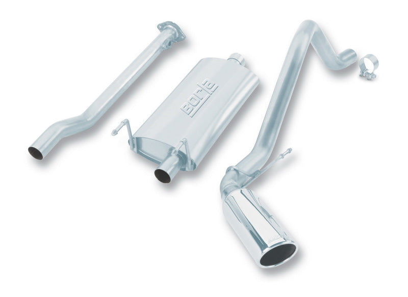 Borla Catback Truck Side Exit Exhaust for 00-04 Toyota Tacoma Pre-Runner 3.4L V6 4WD - OneFastShop