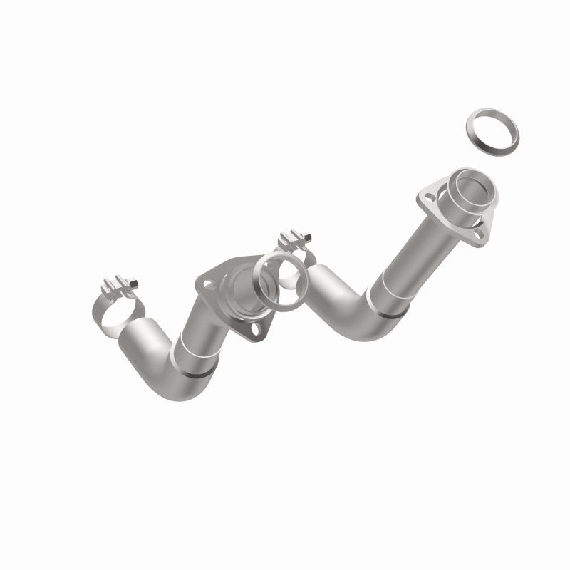 Magnaflow 2-Piece Front Exhaust Pipe Kit for 66-72 Chevy C10 Pickup V8 2in Tubing with Clamps and Inlet Flanges