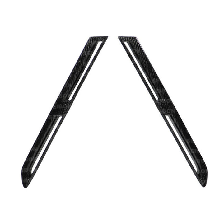 Seibon Carbon Fiber Fender Ducts for 09-10 Nissan GTR R35 - OneFastShop