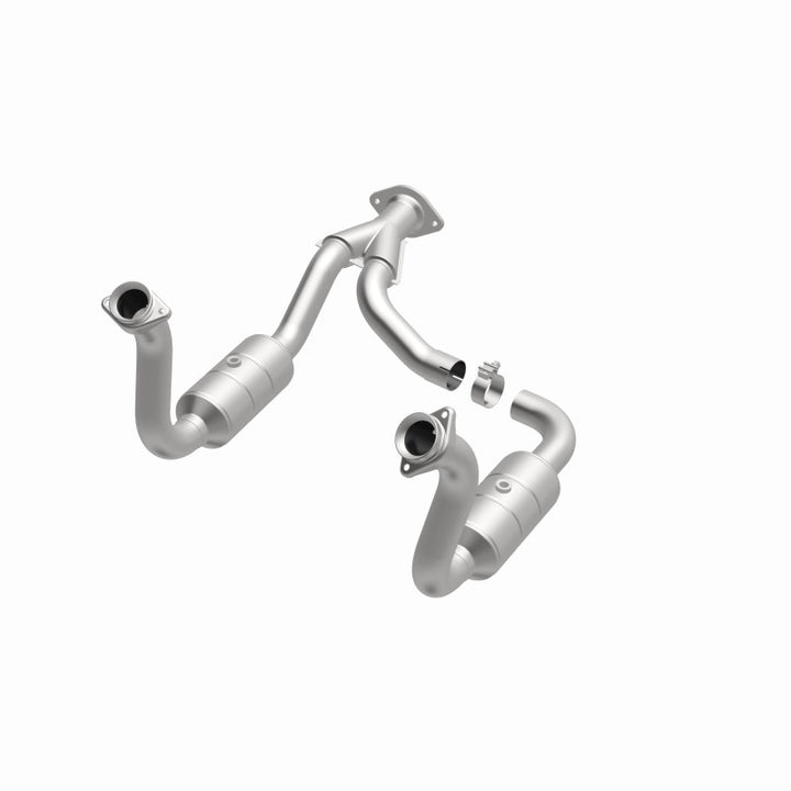 Magnaflow Catalytic Converter Y-Pipe Assembly for 08-10 Ford F-250/F-250 SD/F-350/F-350 SD 5.4L/6.8L / F-450 SD 6.8L - OneFastShop