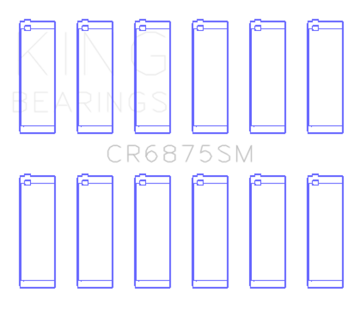 King Engine Bearings 3.0L Connecting Rod Bearing Set Size STD for BMW N52 B25/B30 N53 B25/B30 2006-2013
