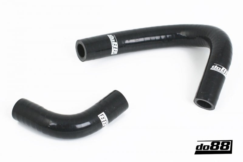 do88 Silicone Oil Cooler Coolant Hose Kit - Volvo 740 / 940 Turbo 1992-1998 - Black