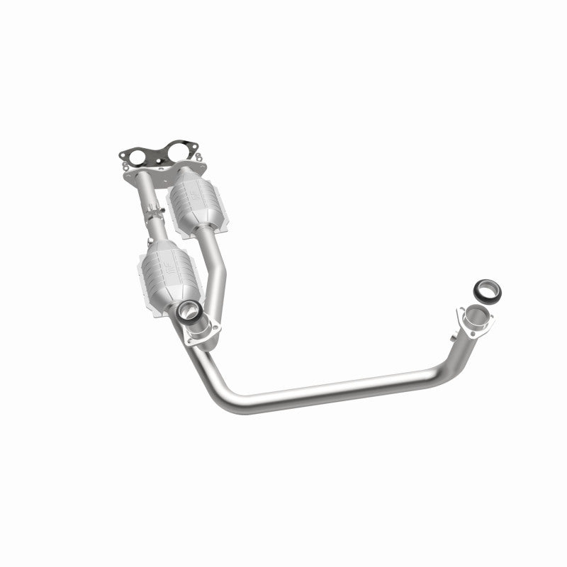 MagnaFlow Catalytic Converter DF Dual Outlet for GM Truck/SUV 96 - OneFastShop