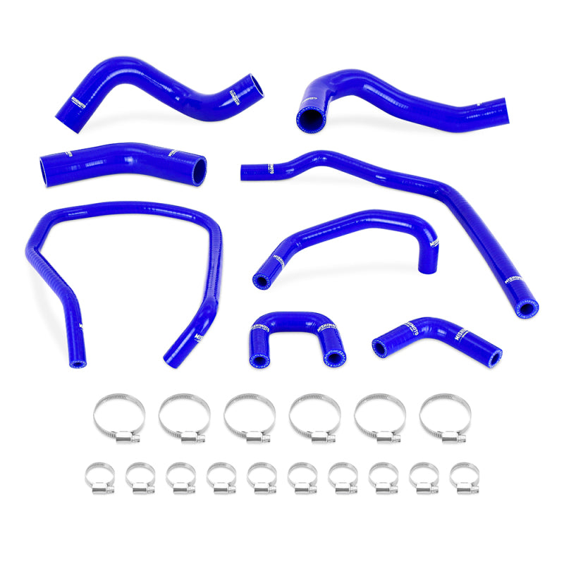 Mishimoto 2004–2010 Infiniti QX56 / 2004–2014 Titan Silicone Coolant Hose Kit for Infiniti QX56 and Titan – Blue - OneFastShop