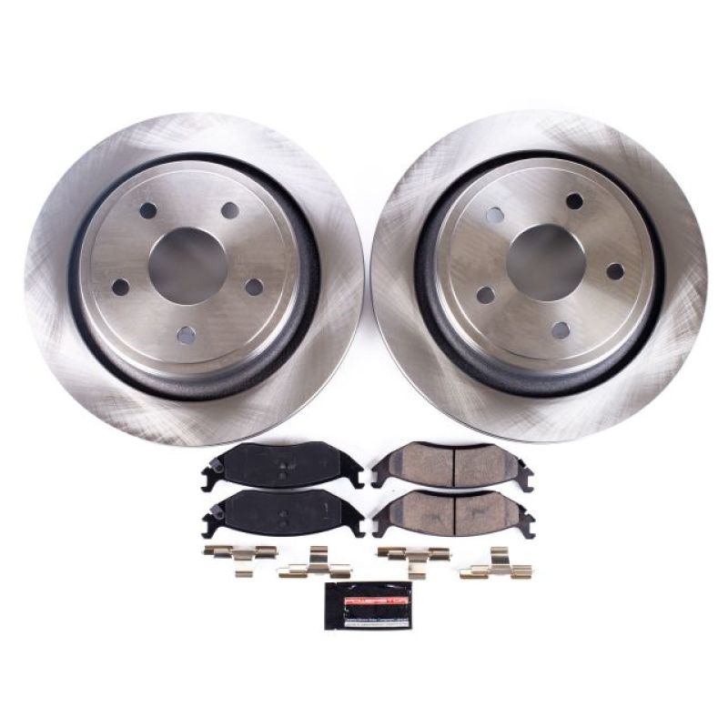 PowerStop Rear Autospecialty Brake Kit for 07-09 Chrysler Aspen - OneFastShop