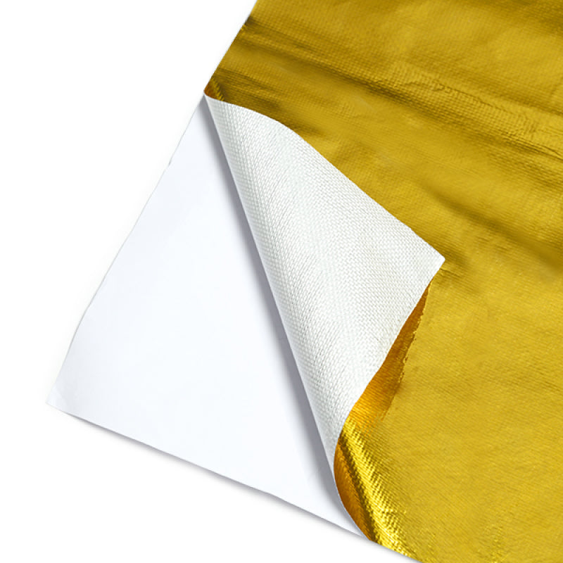 Mishimoto Gold Reflective Barrier with Adhesive Backing - 12x24 inches - OneFastShop