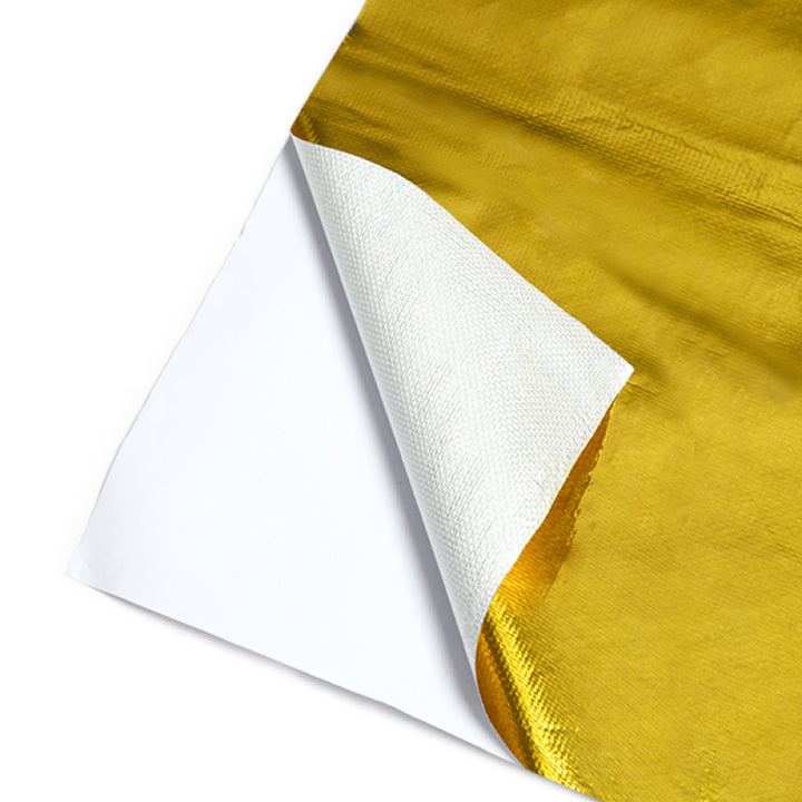Mishimoto Gold Reflective Barrier with Adhesive Backing - 24x24 - Heat Protection - OneFastShop