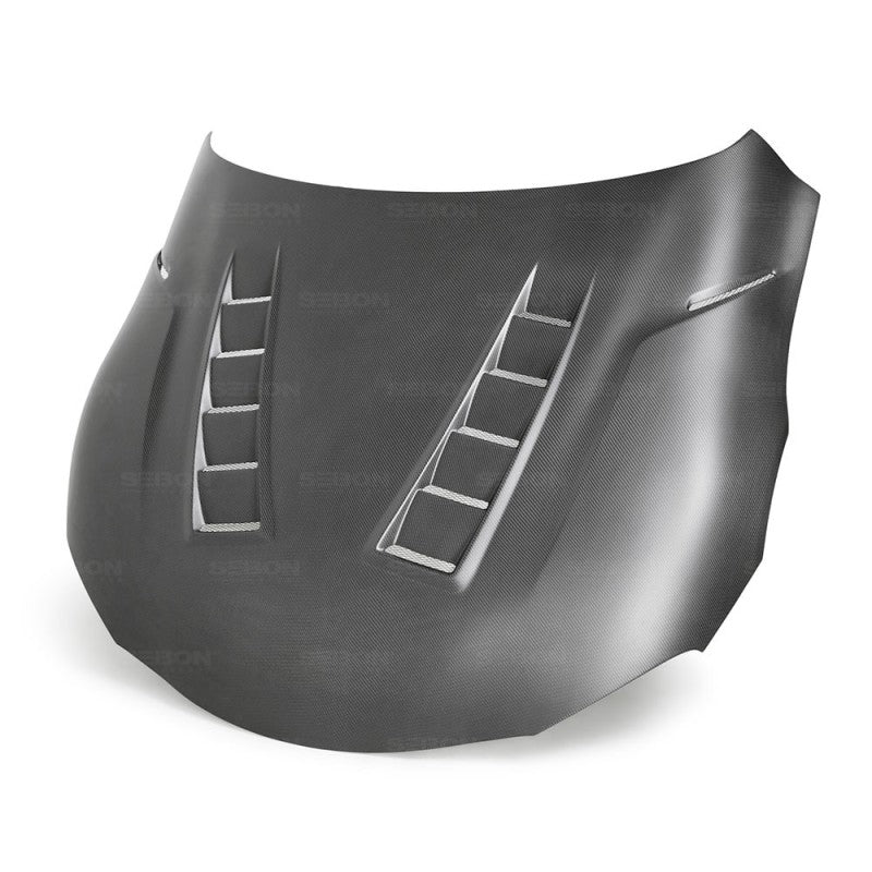 Seibon TS-Style Dry Carbon Fiber Hood - Toyota GR Supra 2020-2021
