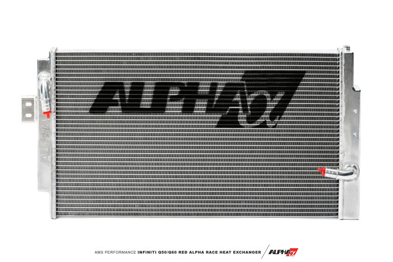 AMS Performance Heat Exchanger Alpha Race for Infiniti 17 Plus Q60 and 16 Plus Q50 3.0TT VR30
