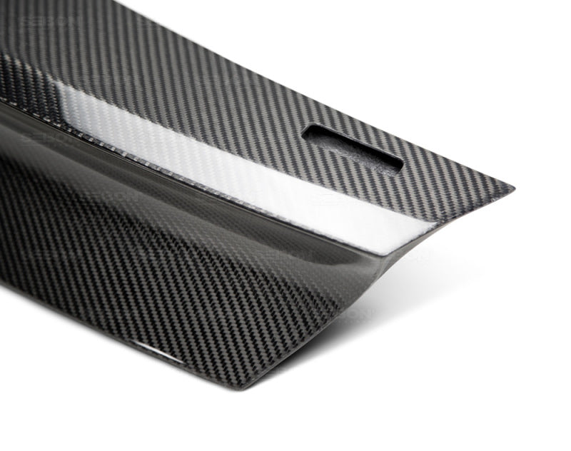 Seibon Carbon Fiber Trunk Garnish for 14-15 Honda Civic Si Coupe