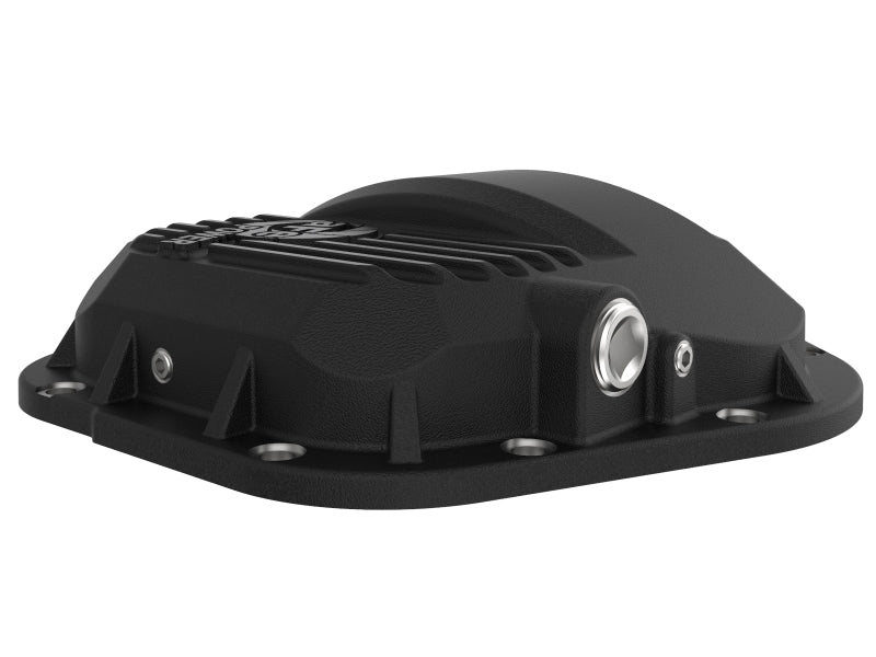 Afe Pro Series Dana 60 Front Differential Cover Black with Machined Fins for 17-20 Ford Trucks (Dana 60)
