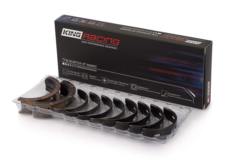 King Engine Bearings Nissan SR20DE/SR20DET 2.0L XP Race Main Bearing Set - Size STDX, 5 Pairs