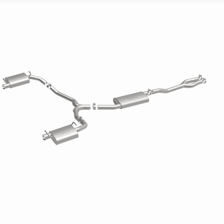 Magnaflow Stainless Cat-Back Performance Exhaust for 11-12 Dodge Charger V6 3.6L Dual Split Rear Exit - OneFastShop