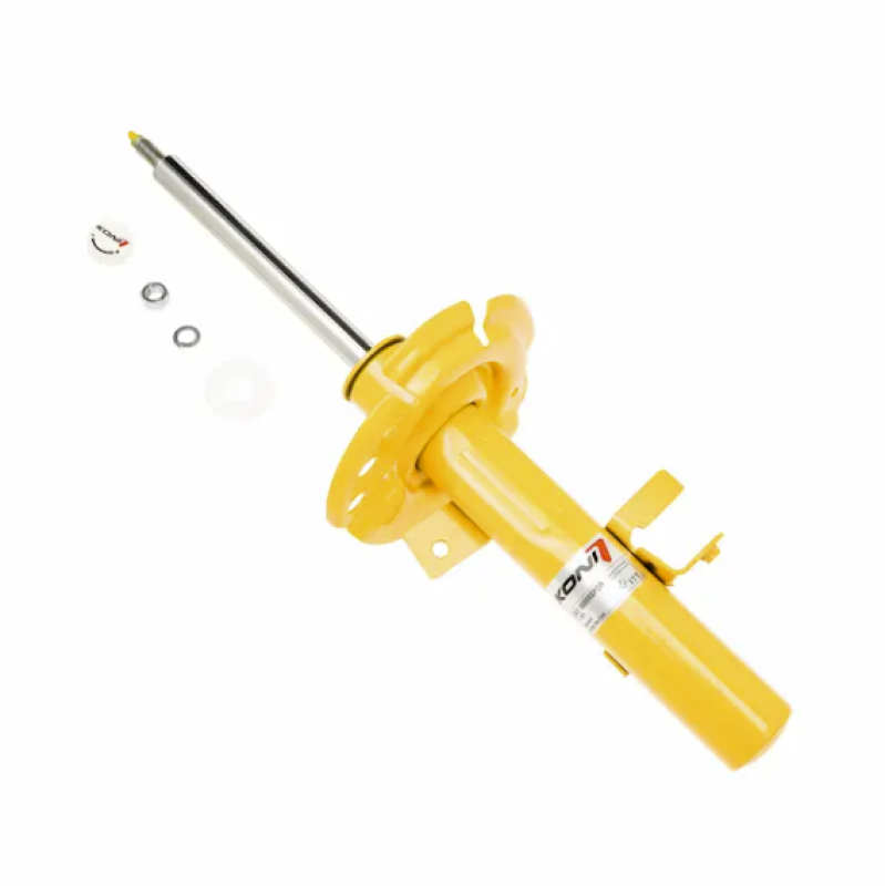 KONI Sport Yellow Front Passenger Side Shock Absorber Twin-Tube Hydraulic Low Pressure Gas 2014-2018 Ford Focus ST - OneFastShop