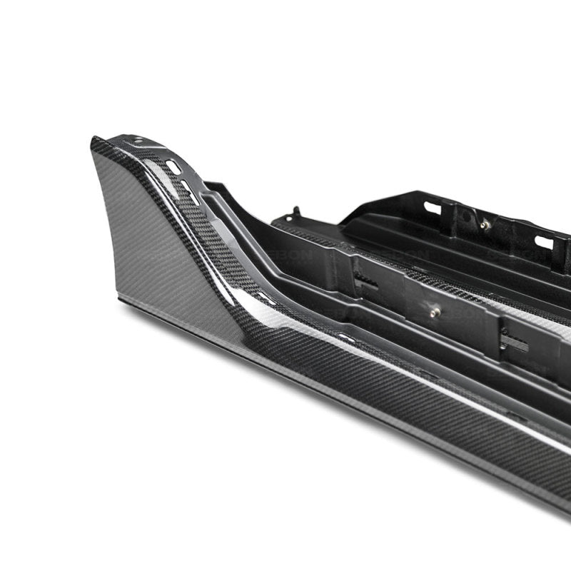 Seibon Carbon Fiber Side Skirts for 2017 Honda Civic Type R OEM - OneFastShop