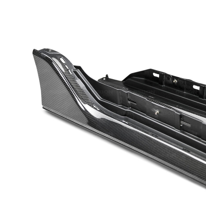 Seibon Carbon Fiber Side Skirts for 2017 Honda Civic Type R OEM - OneFastShop