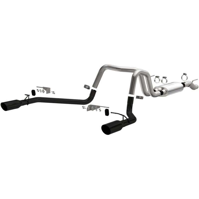 Magnaflow Street Series Cat-Back Exhaust System - Dual-Split Rear Exit for 2021-2023 Ford F-150 - OneFastShop