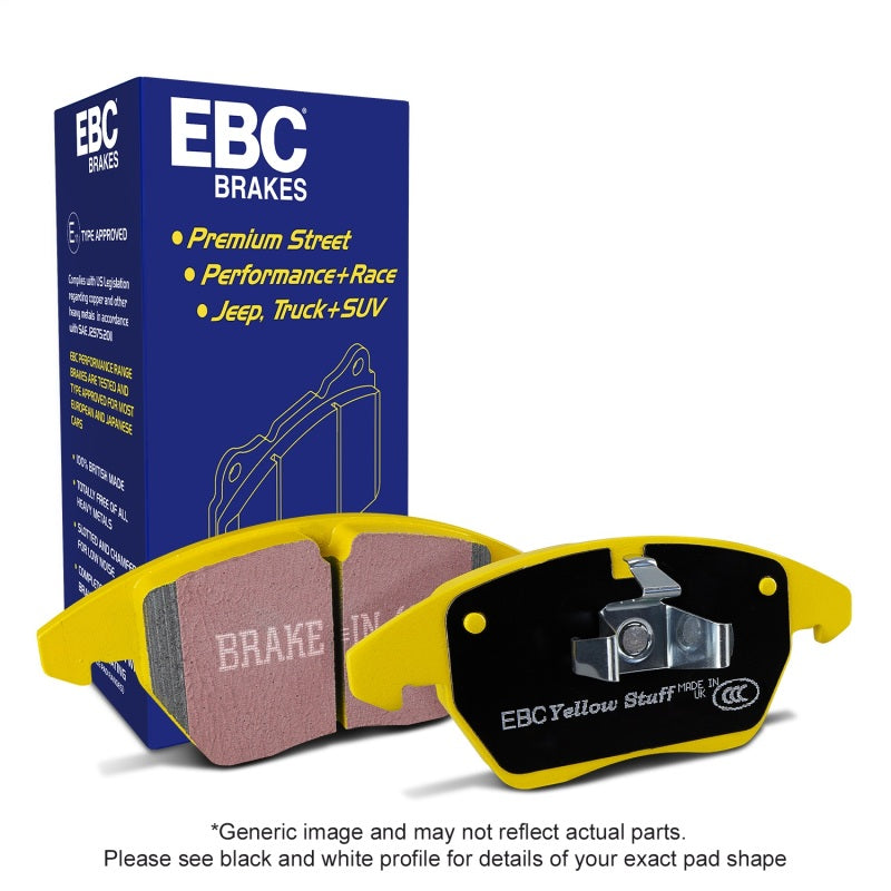 EBC Yellowstuff Front Brake Pads - Acura CL 2.2 97 - OneFastShop