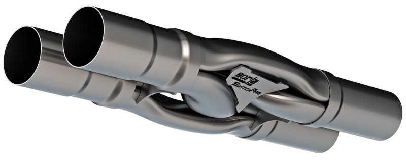 Borla SwitchFire Hydroformed Un-Notched X-Pipe - Universal 2.5 in Inlet/Outlet