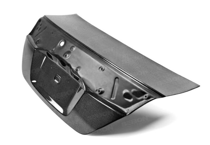 Seibon Carbon Fiber Trunk Lid for 12-13 Honda Civic 2dr OEM Style - OneFastShop