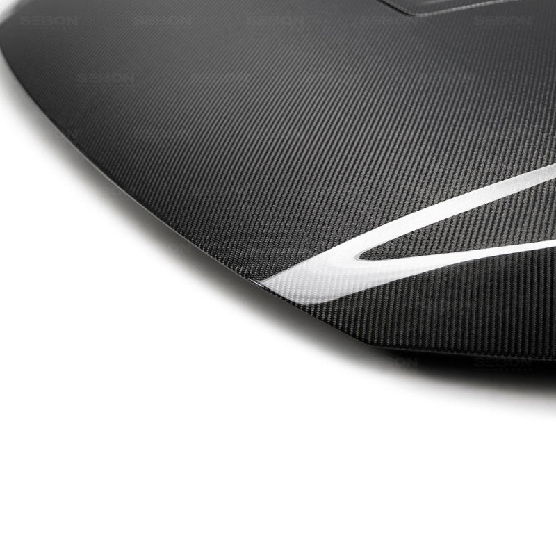 Seibon OEM Carbon Fiber Hood for 2017 Honda Civic Type R - OneFastShop