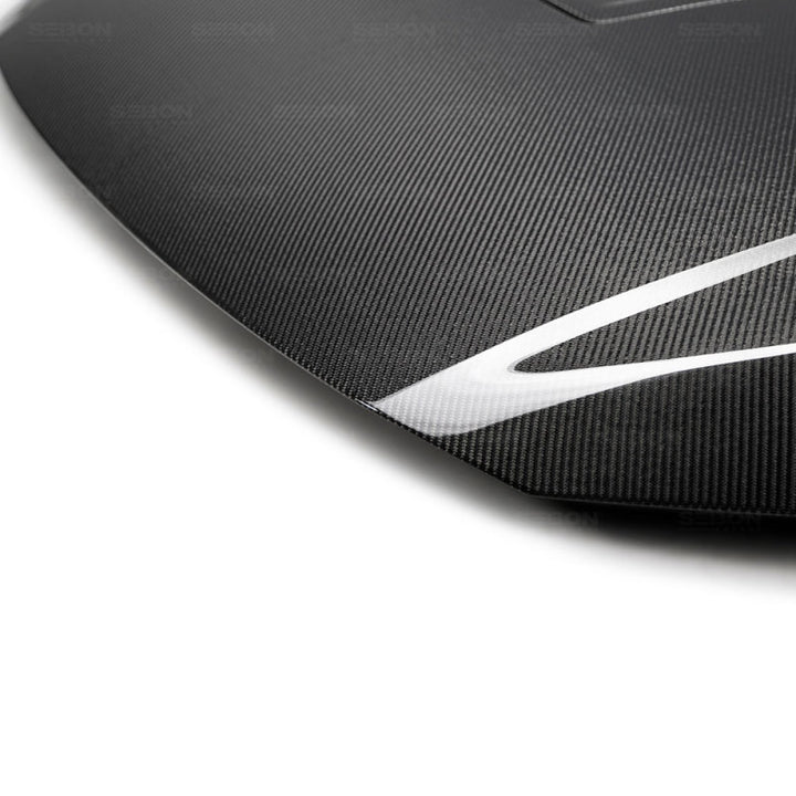 Seibon OEM Carbon Fiber Hood for 2017 Honda Civic Type R - OneFastShop